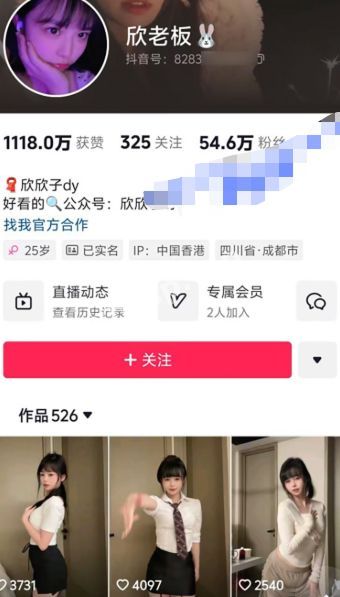 抖音网红