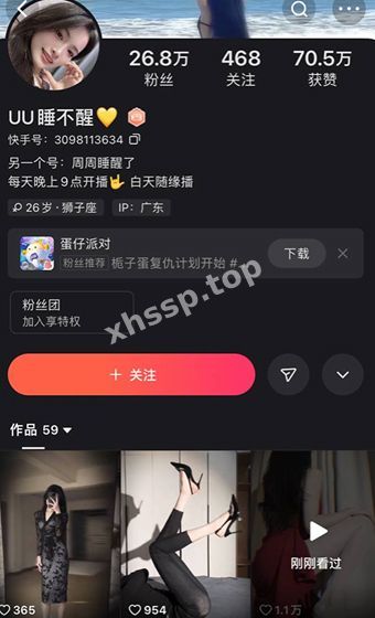 快手网红