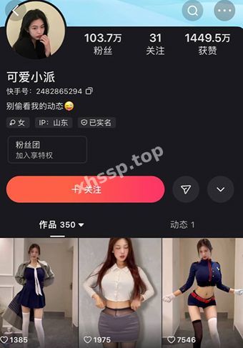 快手网红