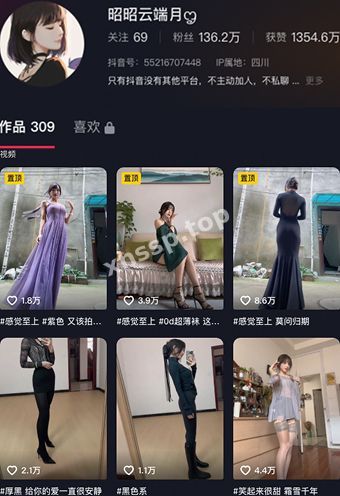 抖音昭昭云端月