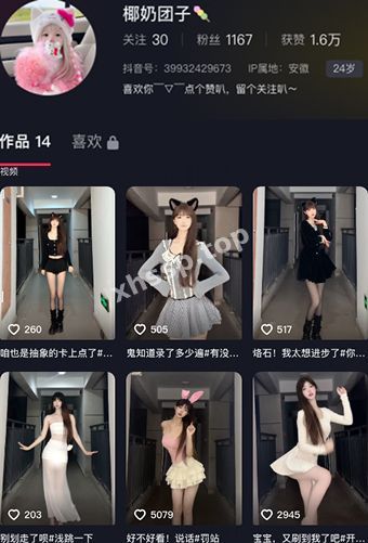 抖音椰奶团子