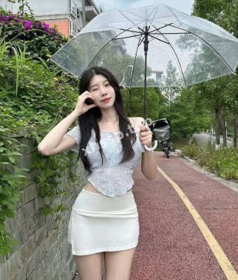 反差美女